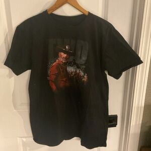 AMC Walking Dead - Short Sleeve Black Graphic T-Shirt X Size Large